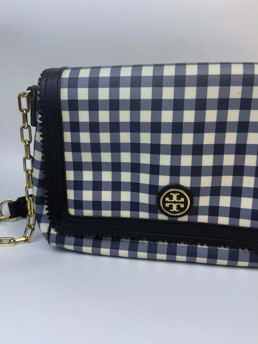 Tory Burch • Kerrington Gingham Crossbody with Matching Wallet